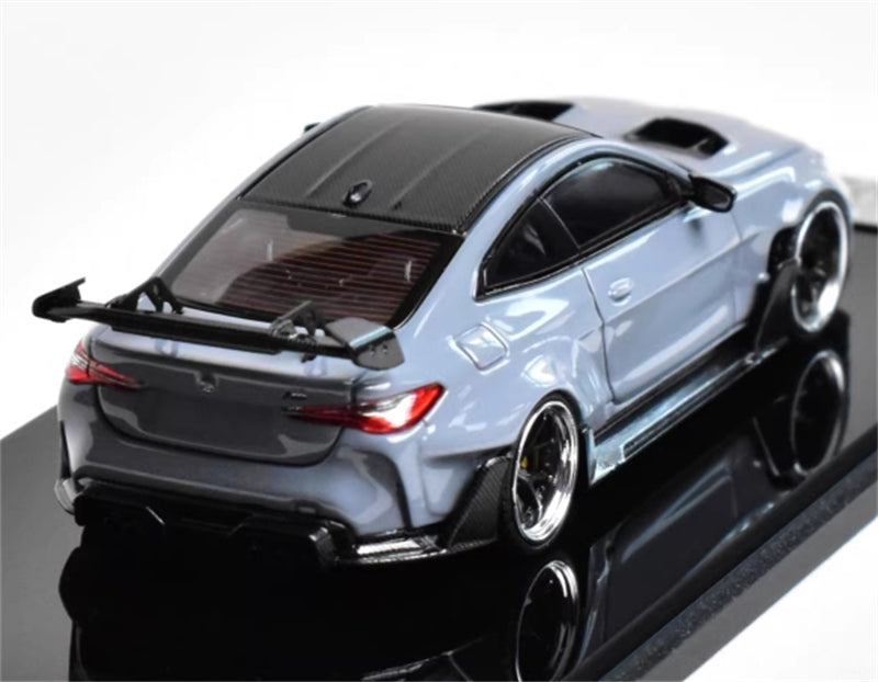 1:64 BMW G82 M4 Adro Body Kit Widebody Brooklyn Grey SW DIECAST Limited Edition 500pcs ONLY Model
