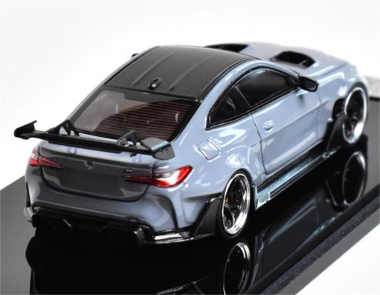 1:64 BMW G82 M4 Adro Body Kit Widebody Brooklyn Grey SW DIECAST Limited Edition 500pcs ONLY Model