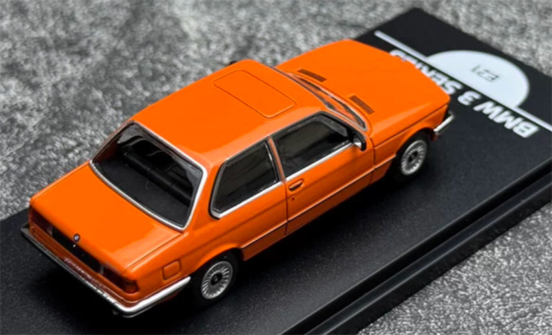 1:64 BMW 3 Series E21/I3 G28 BEV Orange/Grey Almost Real DIECAST Civil Car Model