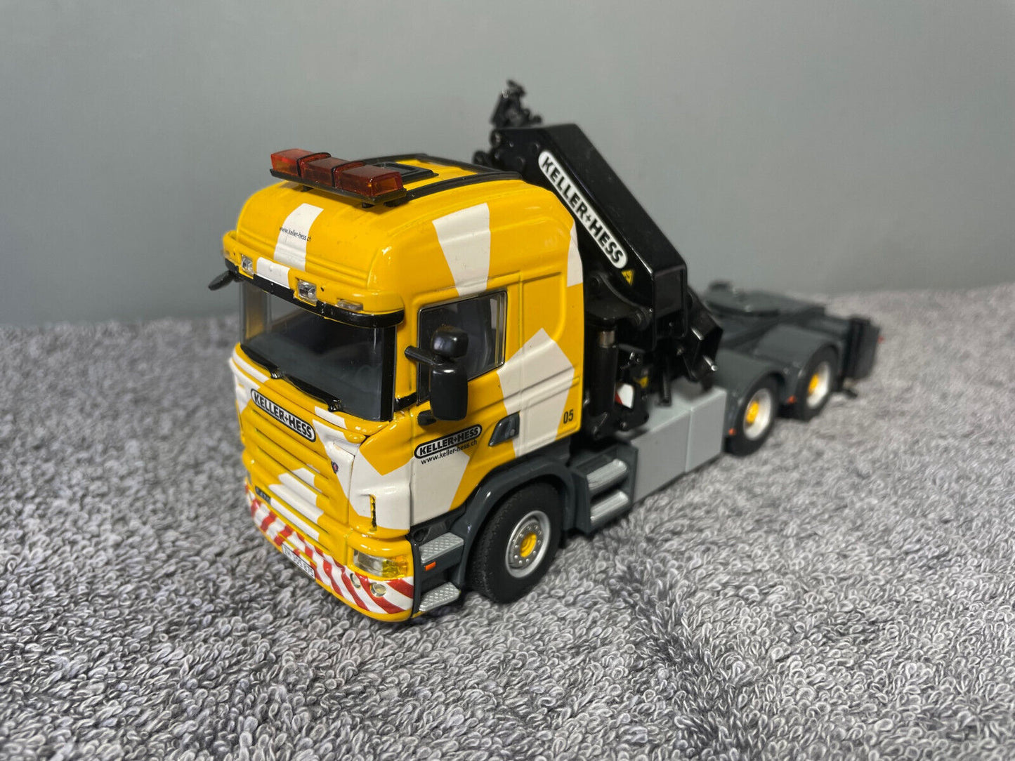 WSI SCANIA PALFINGER SET KELLER & HESS 1:50 DIECAST Truck Lorry