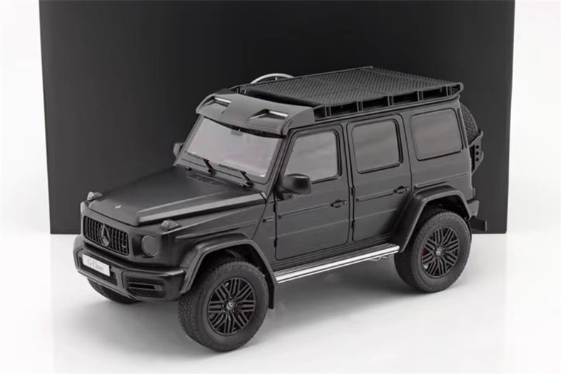 NZG Mercedes Benz G63 4X4 W463 Off road Edition 2023 Dark Night Black 1:12 DIECAST Car