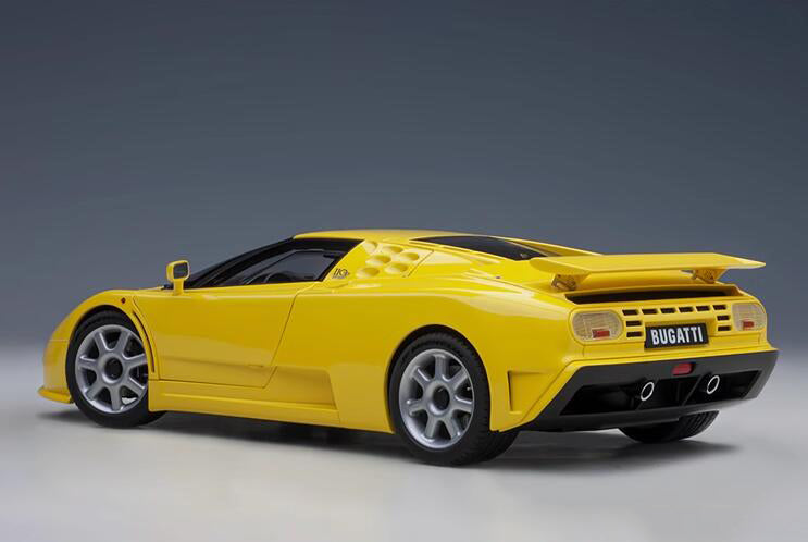 AUTOART BUGATTI EB110 SS yellow 1:18car Pre-a Model
