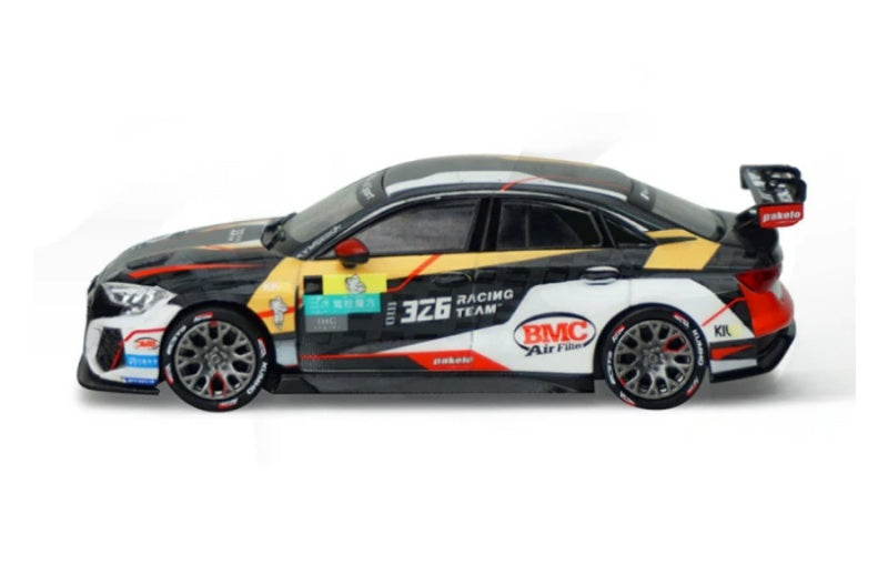 1:64 Audi 326 Racing Team 2025 RS3 LMS TCR CTCC KiloWorks Diecast Model view8