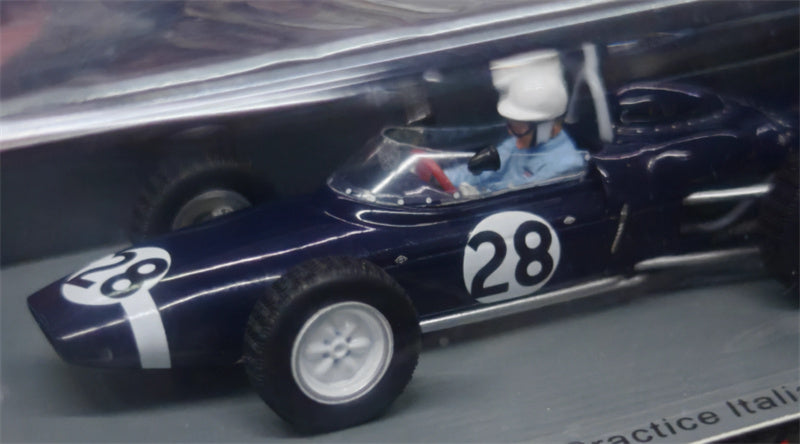 1:43 Lotus 18-21 v8 1961 Spark Italian Practice Match Resin Car Model view5