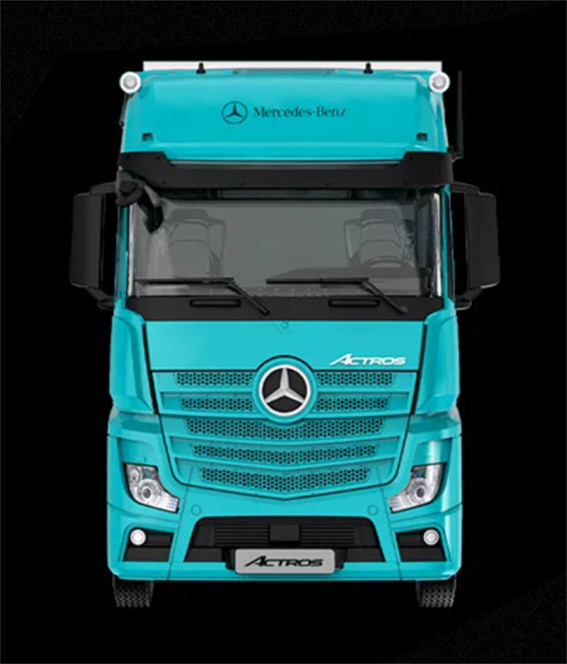 1:64 Mercedes-Benz Actros Blue/white TIMEMICRO x PERKA DIECAST Trailer & Tractor Model
