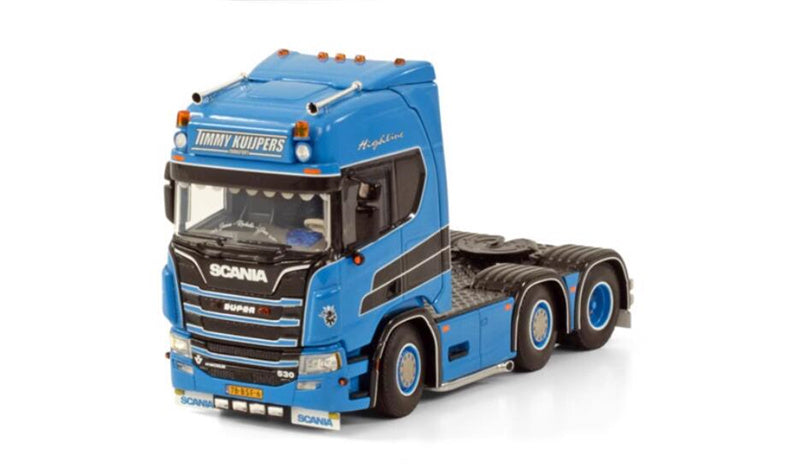 WSI SCANIA R HIGLINE CR20H 6X2 TWIN STEER TIMMY KUIJPERS TRANSPORT 1:50 Truck Pre-built Model