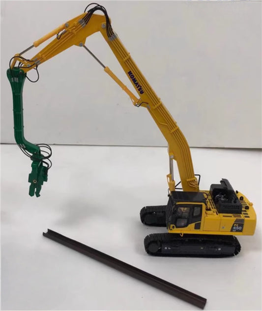 KOMATSU PC450LC-8 pile driver (green head) Limited edition commemorative edition 1:50 Truck Pre-built Model