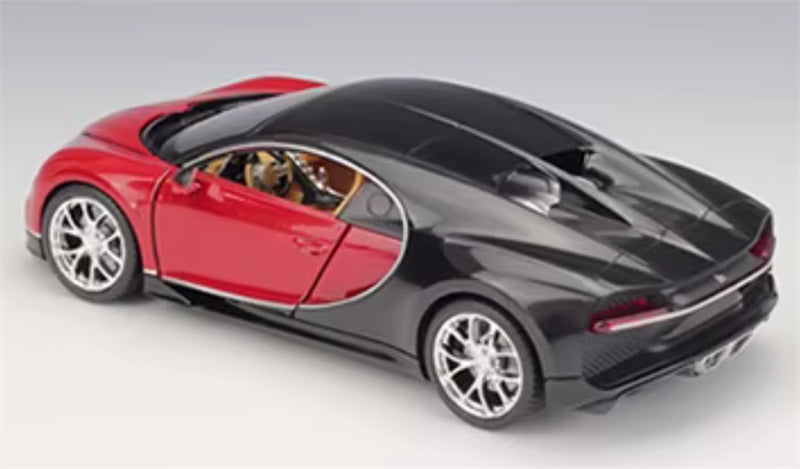 1:24 Bugatti Chiron Supercar 2016 Red  WELLY  DIECAST Car Model