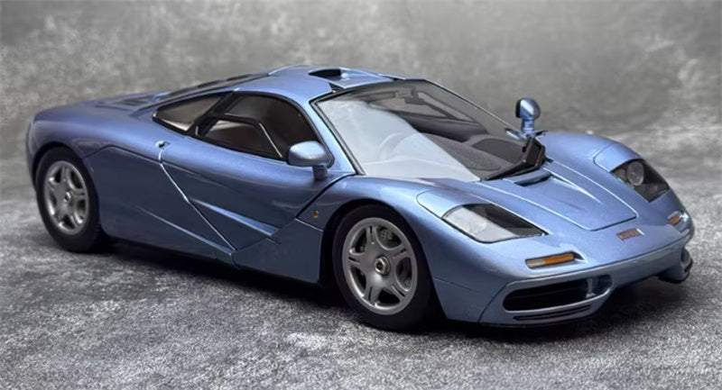 LCD-MODELS McLaren Racing XP5 Supercar baby blue 1:18 Car Pre-built Model view8
