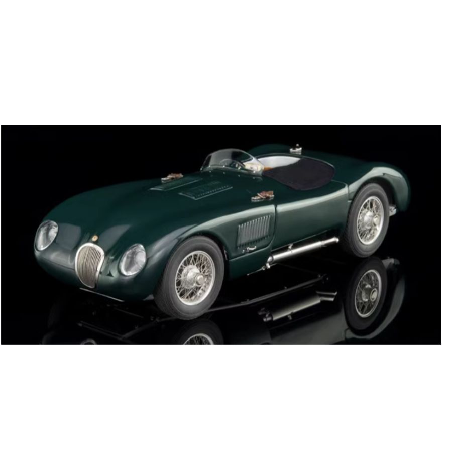CMC Jaguar C-Type 1952 Classic Car UK Green 1:18 DIECAST Car