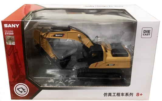 SANY SY009 Excavator 1:50 Truck Pre-built Model
