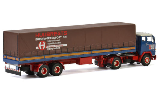 WSI VOLVO F88 4x2 CURTAINSIDE CLASSIC - 2 AXLE Huijbregts 1:50 Truck Pre-built Model