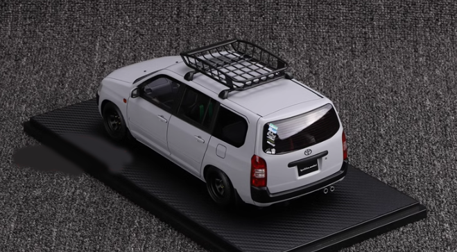 Ignition Model Toyota Probox GL NCP51V MPV Matte gray 1:18car Pre-a Model