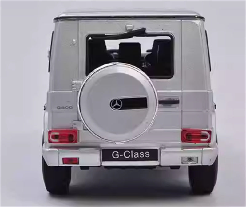 1:24 Mercedes Benz G-Class G500 SUV  silver  WELLY  DIECAST Car Model