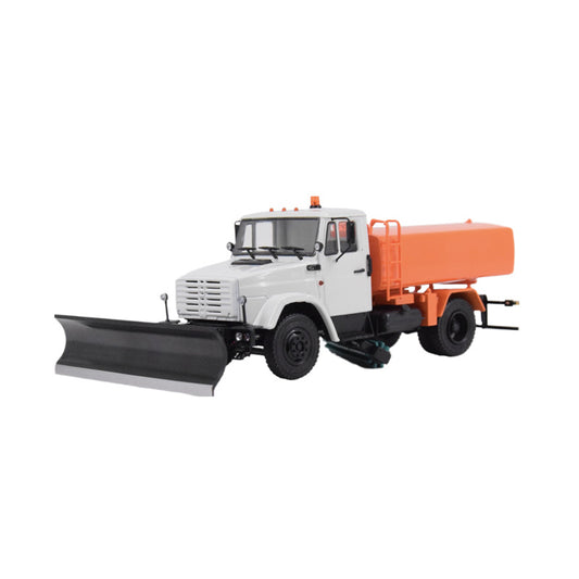 Modimio Soviet Zil KO-829A (4333) snow shoveling sprinkler 1:43 Truck Pre-built Model