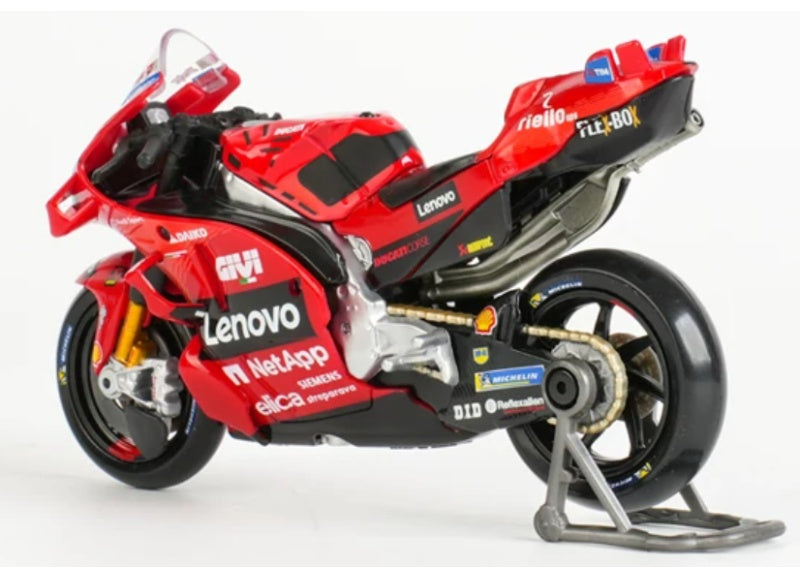 1:18 Ducati DESMOSEDICI GP 2024 Red TEAM 2024 #23 BASTIANINI Maisto  Diecast Motorcycle Model