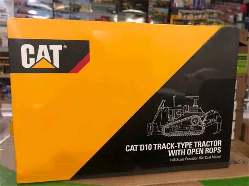 1:48 Cat  D10 CCM with Open Rops  Diecast Model