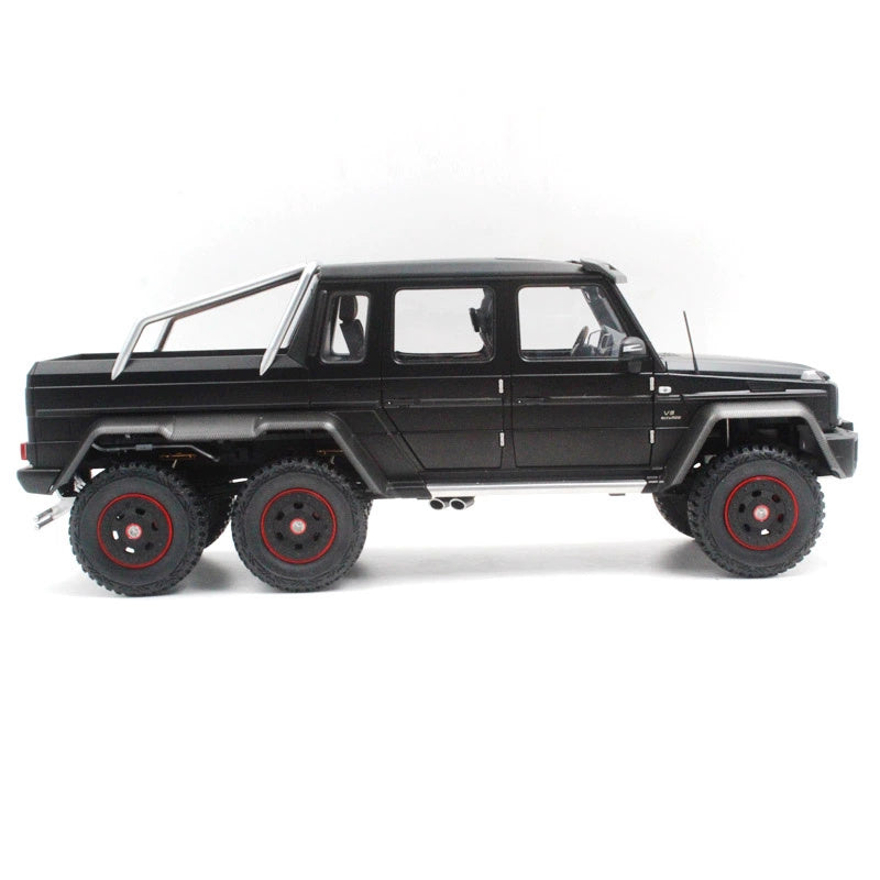AUTOART MERCEDES BENZ G-CLASS G63 AMG 6X6 2013 Matte Black 1/18 car Pre-a Model