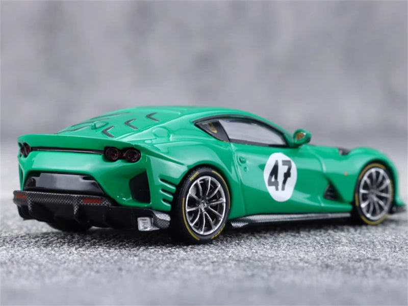 TOC Ferrari FE812C Coupe Sports BP GREEN #47 1:64 Car Pre-built Model
