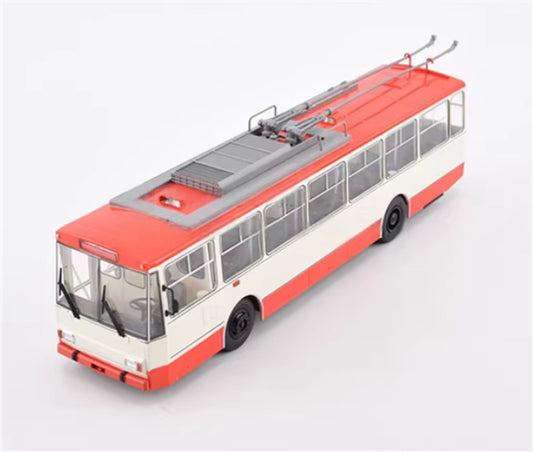 Modimio Czech Skoda-14TR trolley bus 1:43 Bus Pre-built Airliner Model Display view1