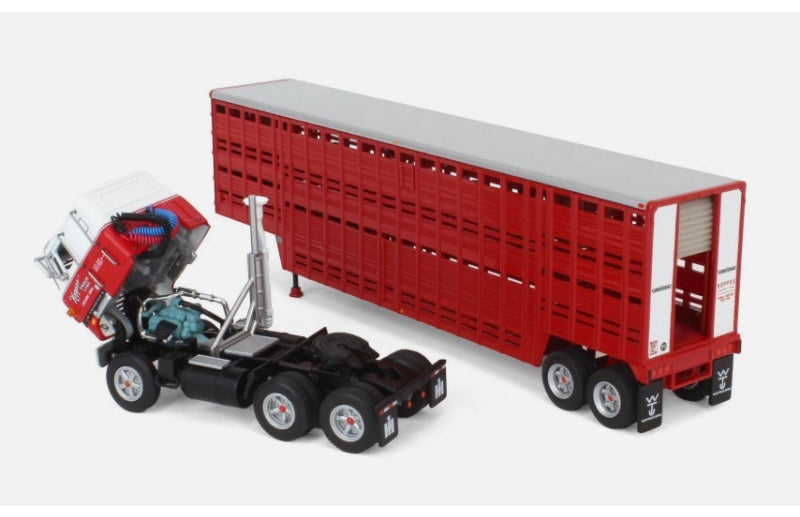 1:64 Koppes Truck COE DCP Red Diecast Model view3