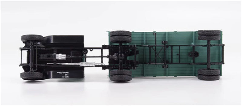 Modimio Russia ZIS-10 semi-trailer Green 1/43 Truck Pre-built Model