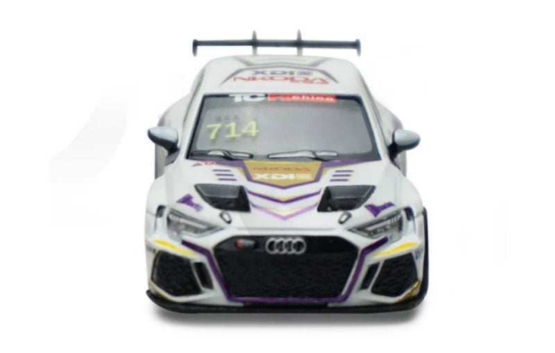 1:64 Audi Pan Yiming Nkoda Racing Team 2024 RS3 LMS TCR CTCC KiloWorks Diecast Model view6