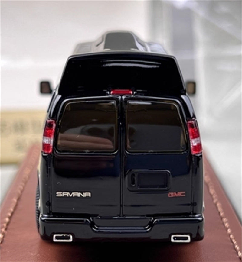 1:64 GMC Savana Business RV Black GOC DIECAST Limited Edition 799pcs ONLY Model