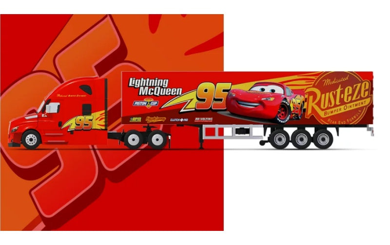 1:64 Freightliner   Red COOL.CAR Limited Edition 999PCS ONLY DIECAST Model