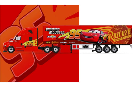 1:64 Freightliner   Red COOL.CAR Limited Edition 999PCS ONLY DIECAST Model