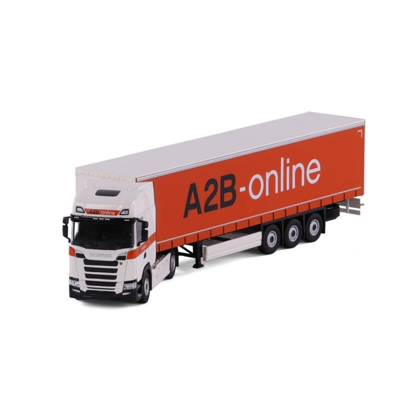 CAVALLINO Scania S A2B-Online Container Truck 1:50 Truck Pre-built Model