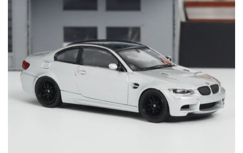 1:64 BMW M3 E92  Silver Carbon top Fine model  Limited Edition 699PCS ONLY DIECAST Model