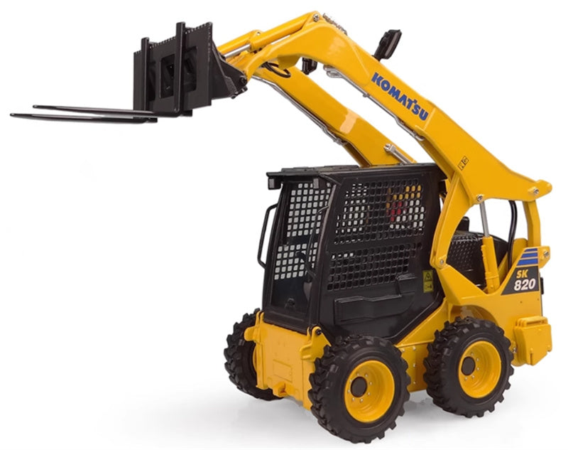 Universal Hobbies Komatsu SK820-8 Wheel loader Yellow Limited Edition 877pcs ONLY 1:25 Truck Pre-built Model