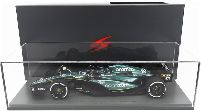 1:18 Aston Martin AMR23 2023 Spark Bahrain GP Resin Car Model view10