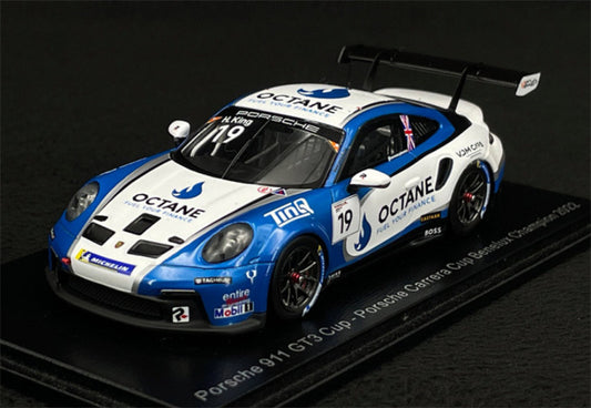 1:43 Spark Porsche 911 GT3 CupPorsche Carrera Cup Benelux Champion 2022 #19 view1