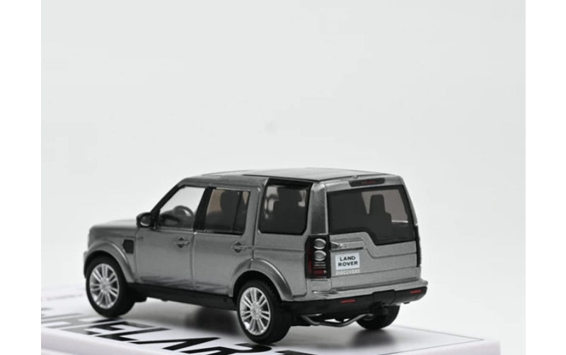 1:64 Land Rover Discovery 4 2014 Grey Silver Wheel Whelart   DIECAST Model