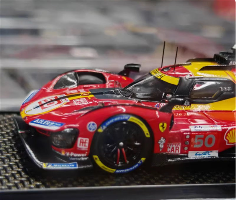 1:43 BBR MODELS Ferrari 499P Winner 24h Le Mans 2024 A.Fuoco/M.Molina #50 LTD view5