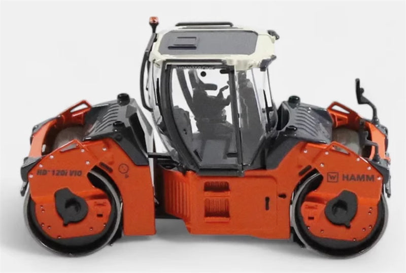 NZG Hamm HD+120i VIO Double Wheel Pavement Roller 1:50 Truck Pre-built Model