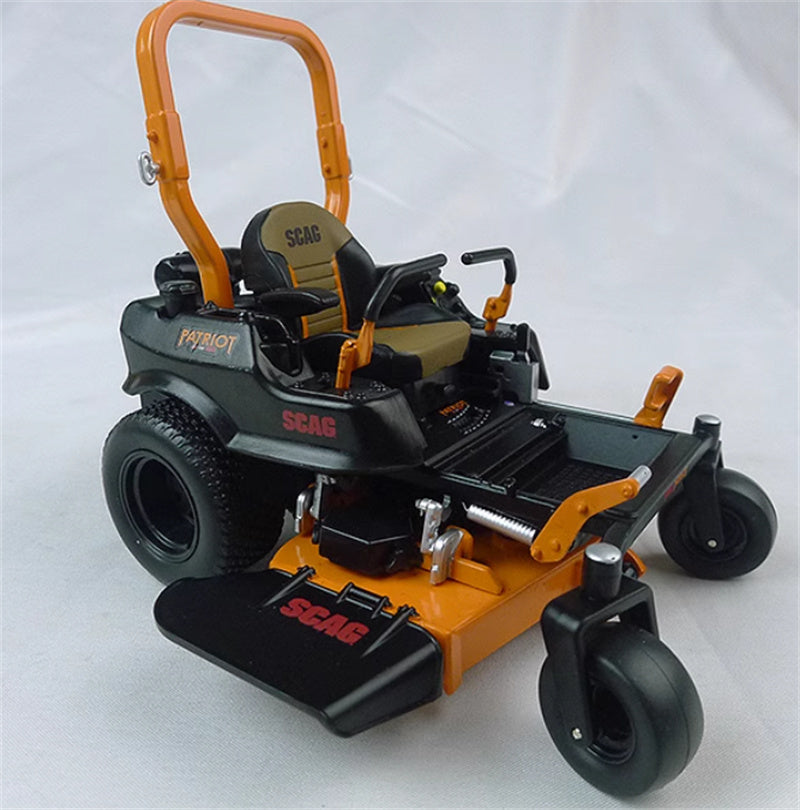 First Gear Scag Patriot 19-01 Garden Lawn mower Tractor Orange red 1:16 Truck Pre-built Model