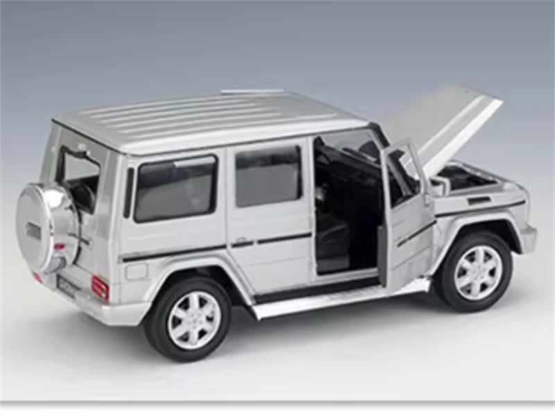 1:24 Mercedes Benz G-Class G500 SUV  silver  WELLY  DIECAST Car Model