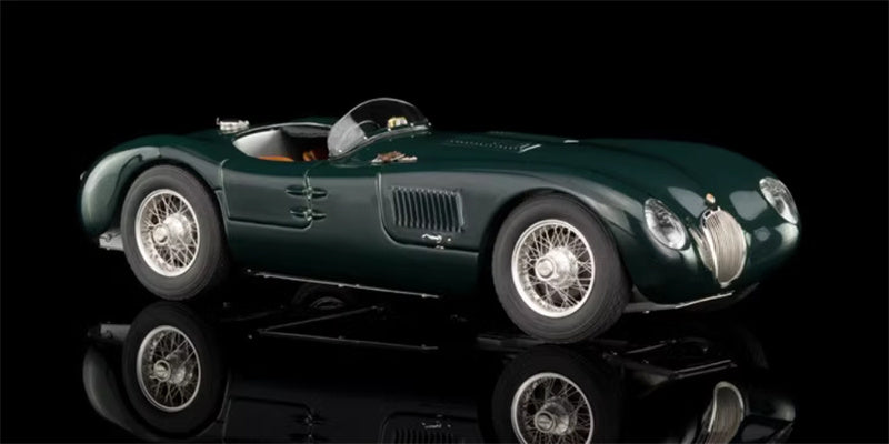 CMC Jaguar C-Type 1952 Classic Car UK Green 1:18 DIECAST Car