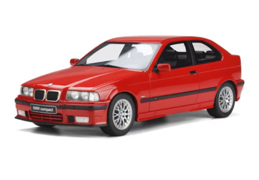 1:18 BMW E36 Compact red OTTO Resin Car Model view1