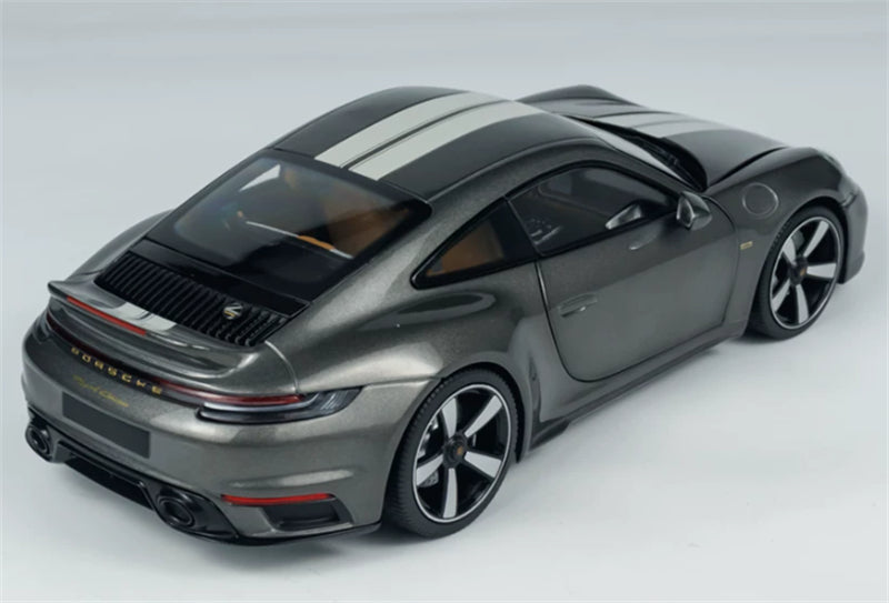 1:18 Porsche 911 992 SPORT CLASSIC 2022 Metallic Gray MINICHAMPS  DIECAST Model