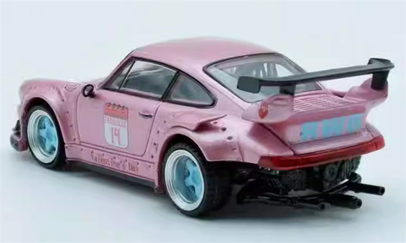 1:64 Porsche RWB 930 2026 Model model Valentine's Day Special Edition DIECAST Civil Car Model