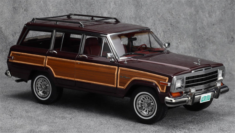 DD Model Jeep Wagoneer Metallic red Limited Edition 999PCS ONLY 1:18 Car Pre-built Model view8