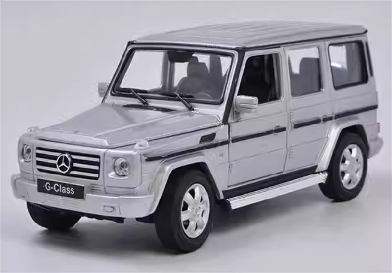 1:24 Mercedes Benz G-Class G500 SUV  silver  WELLY  DIECAST Car Model