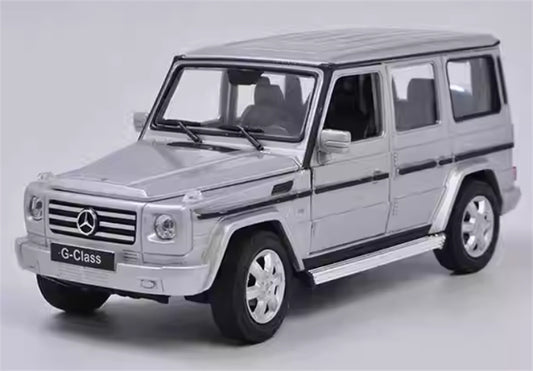 1:24 Mercedes Benz G-Class G500 SUV  silver  WELLY  DIECAST Car Model