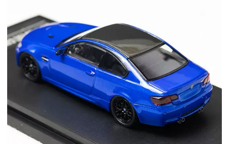 1:64 BMW M3 E92  Blue Fine model  Limited Edition 699PCS ONLY DIECAST Model