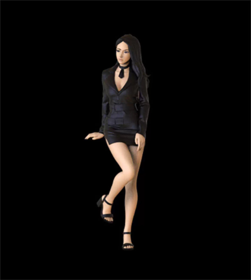 TIMEMICRO Nissan S15 LBWK wide body black 2 # w/ Figure Limited Edition 2000PCS ONLY 1:64 Car Pre-built Model view7
