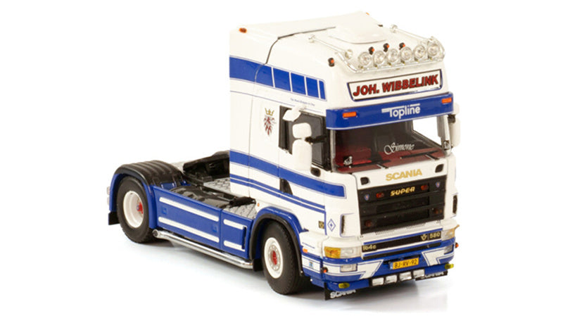 WSI SCANIA R4 TOPLINE 4X2 G.J. WIBBELINK 1:50 Truck Pre-built Model